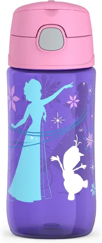 Vista 19 de THERMOS FUNTAINER Botella de hidratación de plástico de 16 onzas con boquilla, aguamarina