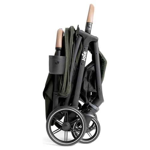 Vista 8 de Joie Nutmeg - Cochecito de viaje compacto, ligero, con plegado con una sola mano, reclinable, multiposición, para recién nacidos a niños pequeños