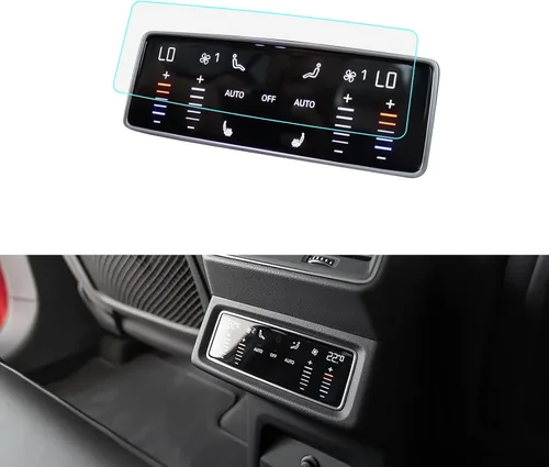 Vista 9 de LUWU Protector de pantalla para Audi A6 A7 Q8 2023 2024 Audi A6 A7 Q8 Accesorios 2019-2024 Audi A6 A7 Protector de pantalla de vidrio templado 9H