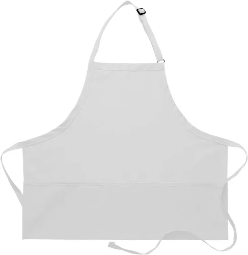 Vista 14 de DayStar Apparel Delantal con peto de 3 bolsillos de alta calidad con cuello ajustable y lazos extralargos, estilo 200