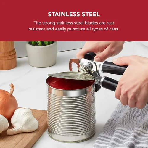 Vista 7 de KitchenAid Tabla de cortar clásica de plástico con abrelatas multifunción KitchenAid