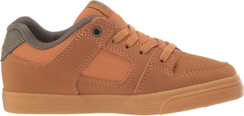 Vista 6 de DC Zapato de patinaje unisex con cordones elásticos puros para niño
