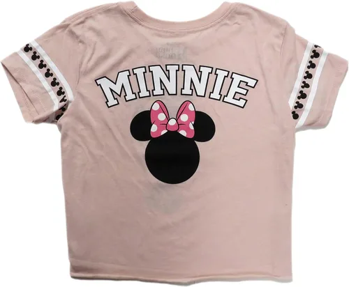Vista 2 de Disney Camiseta corta Minnie Mouse para niñas