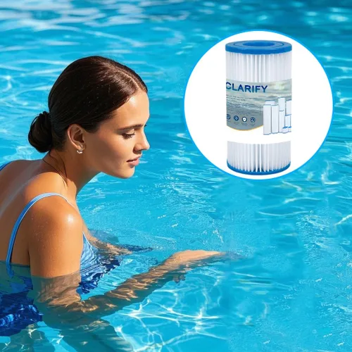 Vista 5 de CLARIFY Cartucho de filtro de piscina reemplaza a Hayward C900, CX900RE, PA90, Ultral-B6, Unicel C-8409, Filbur FC-1292, PXC95, Clearwater II