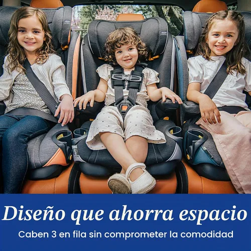 Vista 5 de Chicco MyFit Harness + Booster Car Seat, 5-Point Harness and High Back Seat Stratus