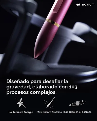 Vista 2 de novium Hoverpen Interstellar - Bolígrafo unisex, Mars Magma, ángulo de 23.5 grados, diseño premium, escritura suave, sin derrames Magma de Marte