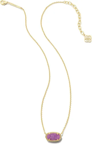 Vista 97 de Kendra Scott - Collar Elisa con dije para mujer, joyería de moda, chapado en oro de 14 quilates