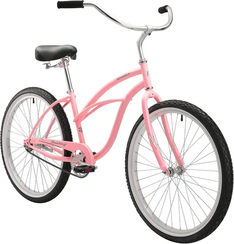 Vista 27 de Sixthreezero Urban Lady Beach Cruiser - Bicicleta híbrida de 3 velocidades para mujer