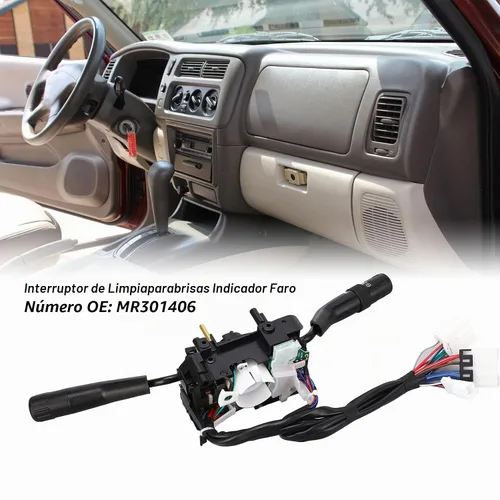 Vista 2 de Keenso MR301406 - Interruptor de luz indicadora de luz intermitente para Pajero Montero MK2 MK 2