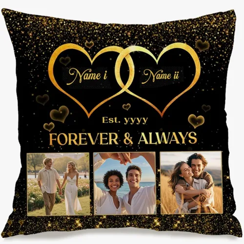 Vista 15 de Personalized Pet Photo Pillow Case Using one pet Image and Custom Text offering Home décor Personality and Giving a Sweet Gift Touch