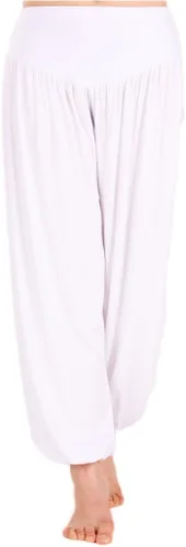 Vista 104 de Pantalones de algodón modal para mujer de AvaCostume, pantalones suaves para practicar yoga o deportes.