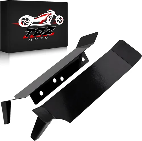 Vista 5 de Tira de paneles de relleno TDZ Fender para Harley Touring Road King Electra Glide FLHT FLHR, cromada