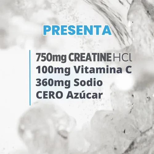 Vista 6 de CON-CRET Creatina HCl con electrolitos, mango cítrico, 40