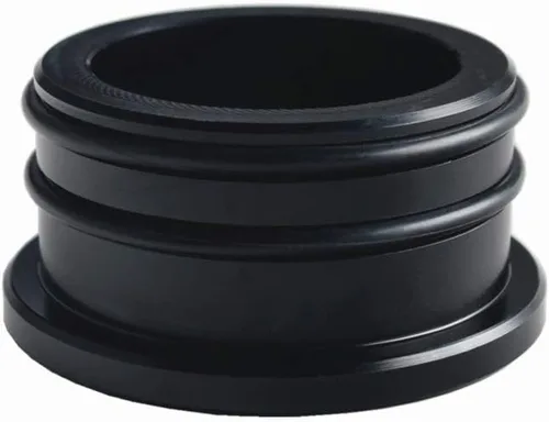Vista 2 de Dewhel Tapa de Resonador Turbo Billet Para Chevy 2004.5-2010 Duramax Diesel LBZ LLY LMM (Negro)