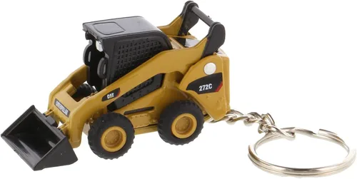 Vista 9 de Diecast Masters Cat Micro Scale Construction Vehicle Keychain