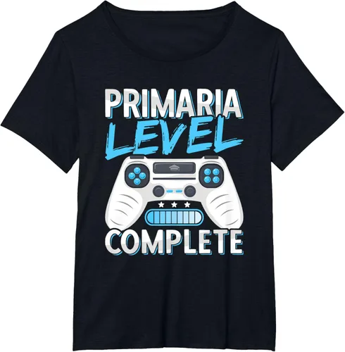 Vista 31 de Camiseta completa de diploma de escuela primaria de graduación, Negro