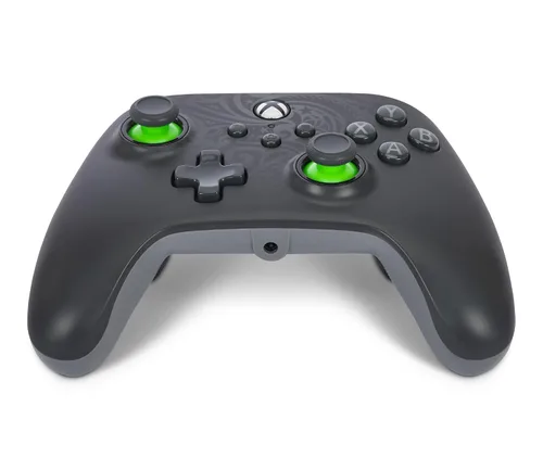 Vista 7 de PowerA Advantage Wired Controller for Xbox Series X S - Celestial Green, Black Xbox Controller with Detachable 10ft USB-C Cable, Mappable Buttons
