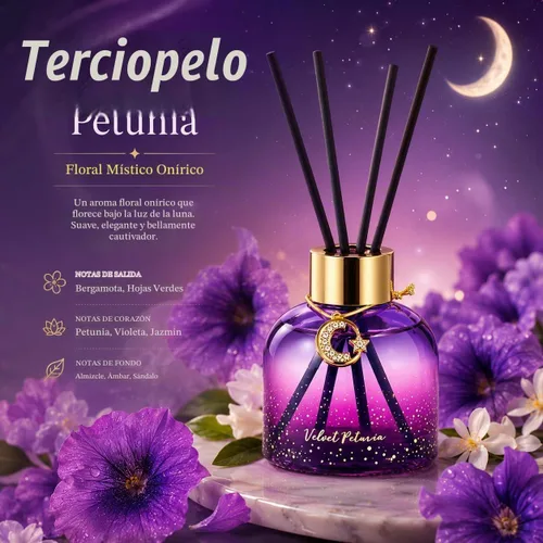 Vista 2 de Juego de difusor de junco, caja de regalo de 2.7 fl oz, incluye varillas difusoras de junco, aceite aromático de larga duración y botella de vidrio