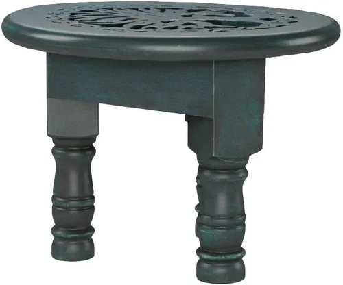 Vista 2 de New Age Imports Mesa altar redonda de árbol de la vida