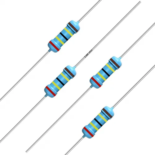 Vista 18 de California JOS - 100 resistencias de 0.24 ohm 1/2 W (0.5 vatios) ±1% tolerancia de película metálica, resistencia fija múltiple de valores