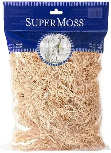Vista 2 de SuperMoss (15750) Excelsior de madera de álamo Aspen, natural, bolsa de 4 onzas