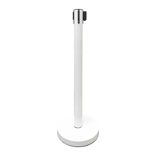 Vista 6 de VIP Crowd Control - Juego de barreras de seguridad con cinturones retráctiles, 91 cm de altura, cinturón de 198 cm y soporte de pared Cinturón
