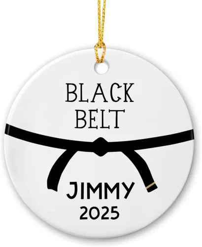 Vista 21 de Adornos personalizados de cerámica de fútbol americano, recuerdo de adorno de Navidad de jugador de fútbol americano, regalo para atletas