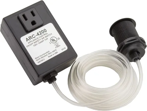 Vista 7 de Waste King ARC-4200 - Base de interruptor de aire y unidad de control, color negro