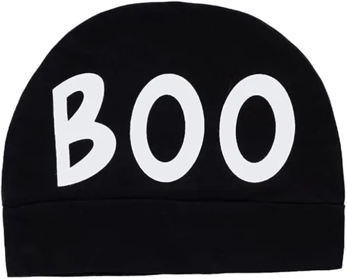 Vista 3 de 2PC Baby Boys Girls Skeleton Halloween Costume Jumpsuit Pumpkin Romper Outfits with Hat