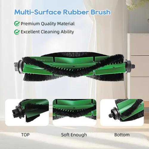 Vista 3 de Piezas de repuesto compatibles con iRobot Roomba Combo Essential Series (RVG-Y1), Y0140, Y0110, 105X, 104/105 / 106/108 / 1010/1020 Combo, 1 cepillo