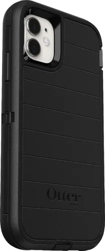 Vista 4 de OtterBox Serie Defender Edición sin pantalla para iPhone 11 (solo) - Solo estuche - Protección contra microbios - Empaque no comercial - Negro