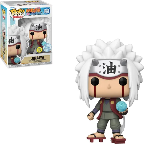Vista 5 de Funko Pop Naruto Shippuden: Naruto Uzumaki Kurama Link Mode Figura Edición Especial Multicolor Exclusivo (Jiraiya con Rasengan)