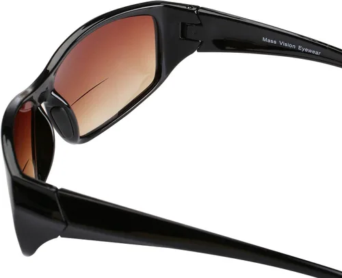 Vista 6 de Mass Vision 'The Driver' - 2 pares de lentes de sol bifocales unisex con lentes ámbar de alta definición