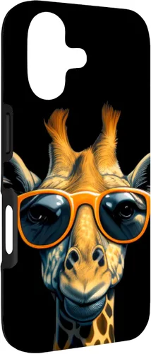 Vista 3 de Funny Giraffe with Sunglasses Case for iPhone 17