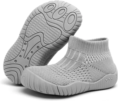 Vista 4 de Baby Shoes Sneakers Walking Shoes Slippers for Baby Boy Baby Girl Infant Toddler Wide Toe Box Slip On Non-Slip First Walker Shoe
