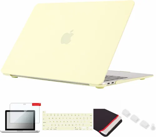 Vista 10 de Se7enline Compatible con MacBook Pro Touch Bar Case 2016/2017/2018/2019, funda rígida mate para Mac Pro de 13 pulgadas, A1706/A1989/A2159, funda
