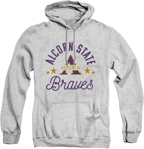 Vista 100 de LOGOVISION Colección oficial de sudaderas con capucha para adultos con capucha de la mascota desgastada Abilene Christian Wildcats