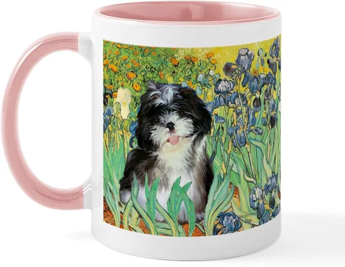 Vista 9 de CafePress Cute Shih Tzu Dog Mugs - Taza de café de cerámica de 11 oz (11.0 fl oz)