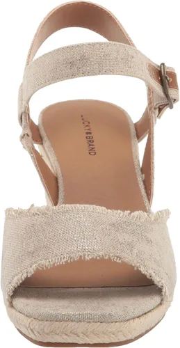 Vista 2 de Lucky Brand Sandalias de cuña Mindra para mujer