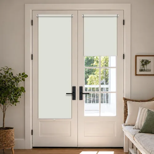 Vista 12 de LazBlinds - Persianas enrollables sin herramientas, sin taladro, sin cuerdas, para ventanas, protección UV, aislamiento térmico, filtro de luz