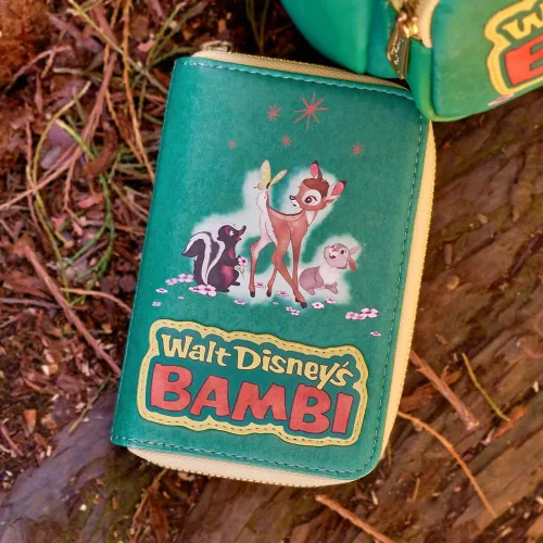 Vista 2 de Loungefly Billetera Disney Bambi exclusiva de Tienda