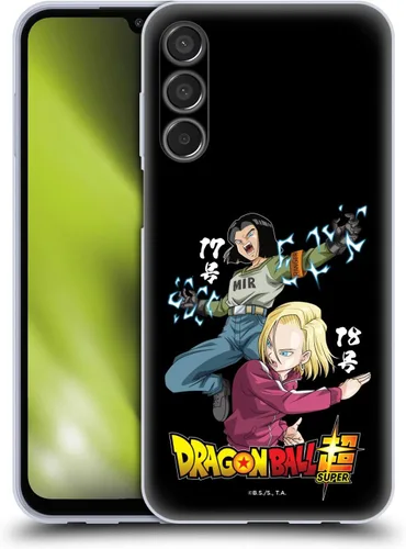 Vista 138 de Head Case Designs Funda de gel con licencia oficial de Dragon Ball Super Group Future Trunks Arc Characters [protección de grado militar] compatible