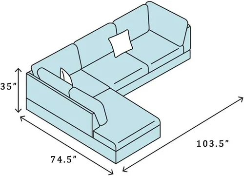Vista 2 de Juego de sofá seccional de cuero para sala de estar, juego de 3 piezas con almacenamiento otomano negro para sala de estar/dormitorio/apartamento