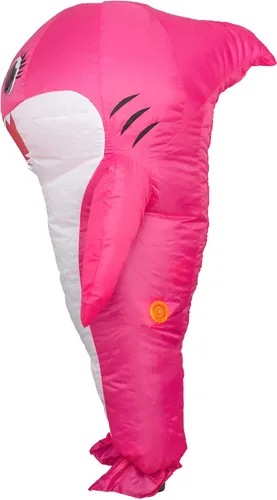 Vista 2 de Disfraz inflable de chub de tiburón para adultos
