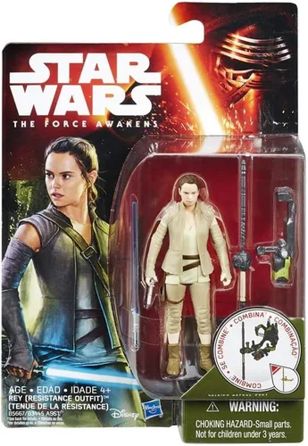 Vista 2 de Star Wars: El despertar de la fuerza Rey (traje de resistencia) de 3.75 pulgadas