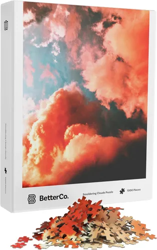 Vista 9 de BetterCo. - Suculentas moradas de 1000 piezas - Rompecabezas difíciles de 1000 piezas - Desafíate con rompecabezas de 1000 piezas para adultos
