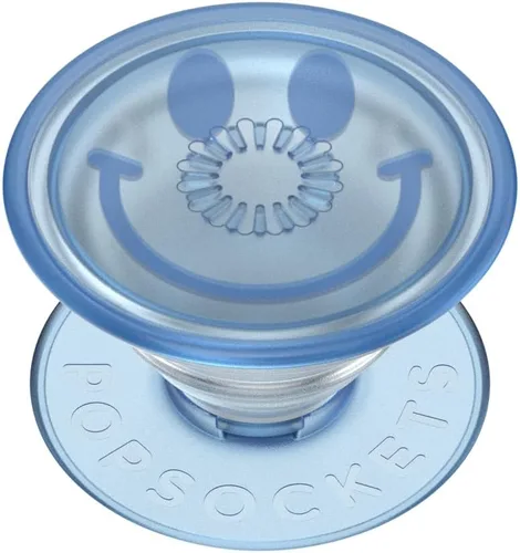 Vista 9 de PopSockets - Agarre para teléfono con soporte expandible, agarre adhesivo, color azul fiesta aguacate Sujeción segura y cómoda, anticaída