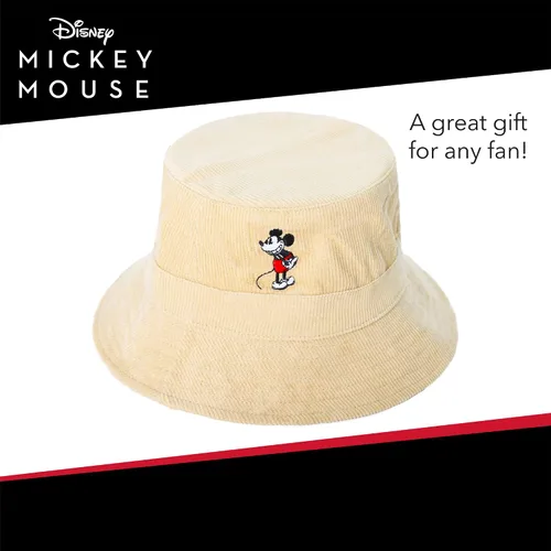 Vista 6 de Disney Mickey Mouse Bucket Hat, Packable Travel Hat