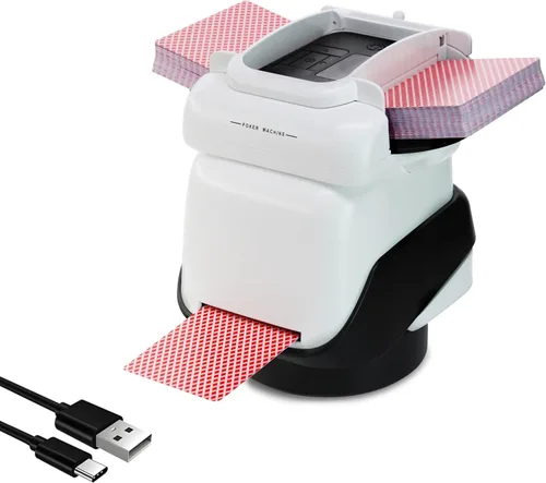Vista 8 de Automatic Card Shuffler and Dealer Machine
