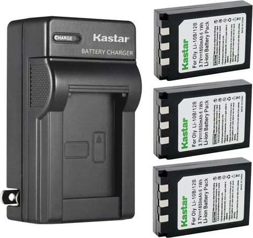 Vista 6 de Kastar Cargador de batería de pared AC para Olympus Camedia C-50 Zoom, Camedia C-60 Zoom, Camedia C-70 Zoom, Camedia C-470 Zoom, Camedia C-760 Ultra
